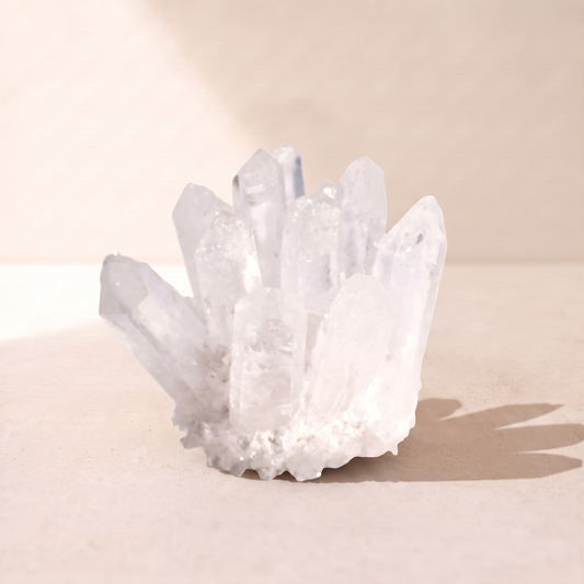 Clear Quartz - Crafted Cluster