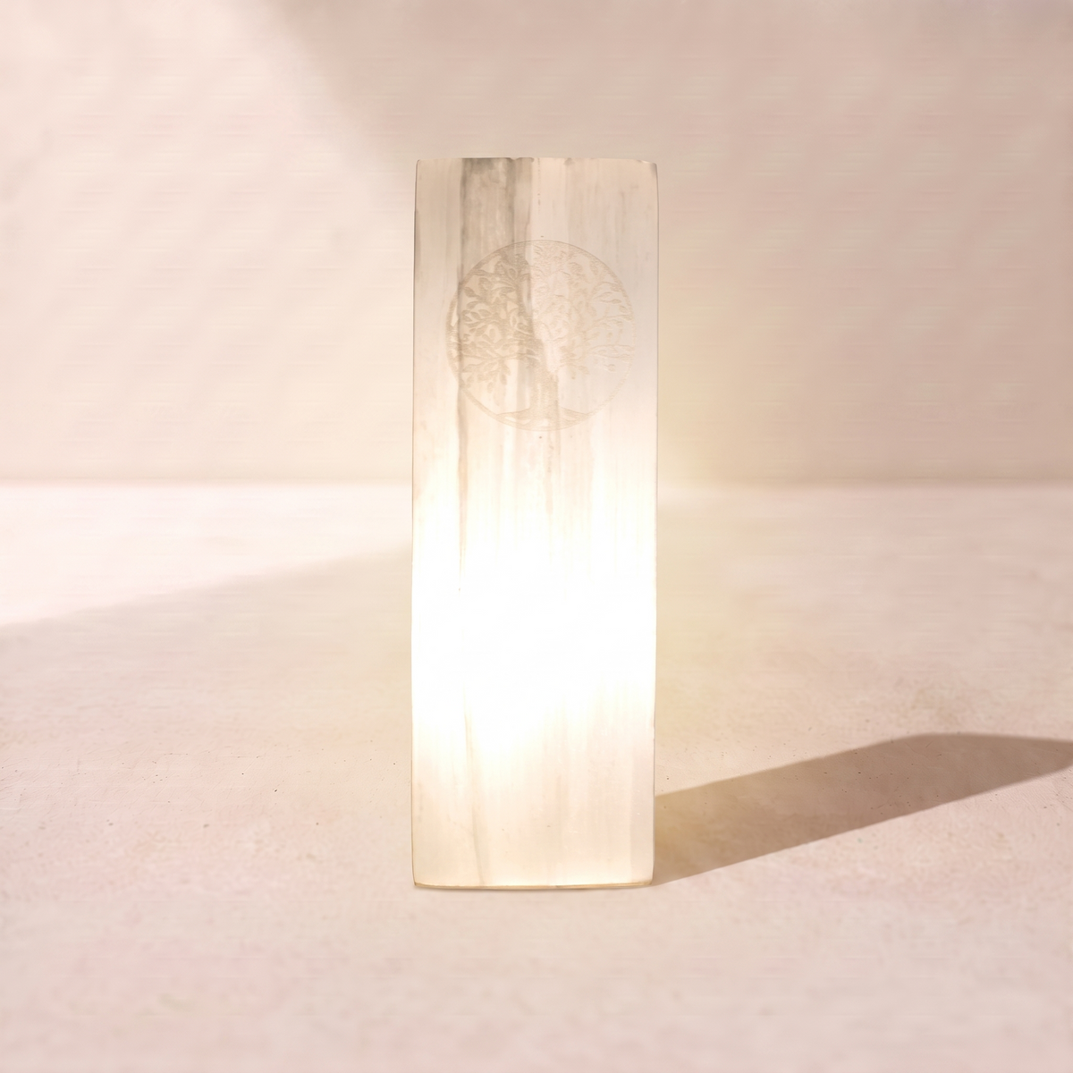 Selenite Lamp